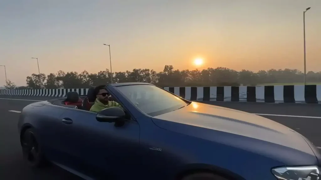 Convertible Mercedes E53 AMG