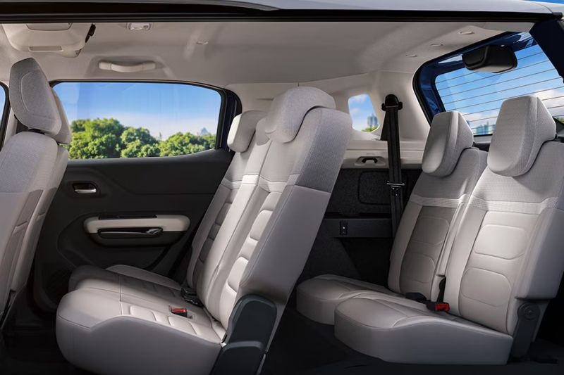 2025 Citroën C3 Aircross rear seat comfort
