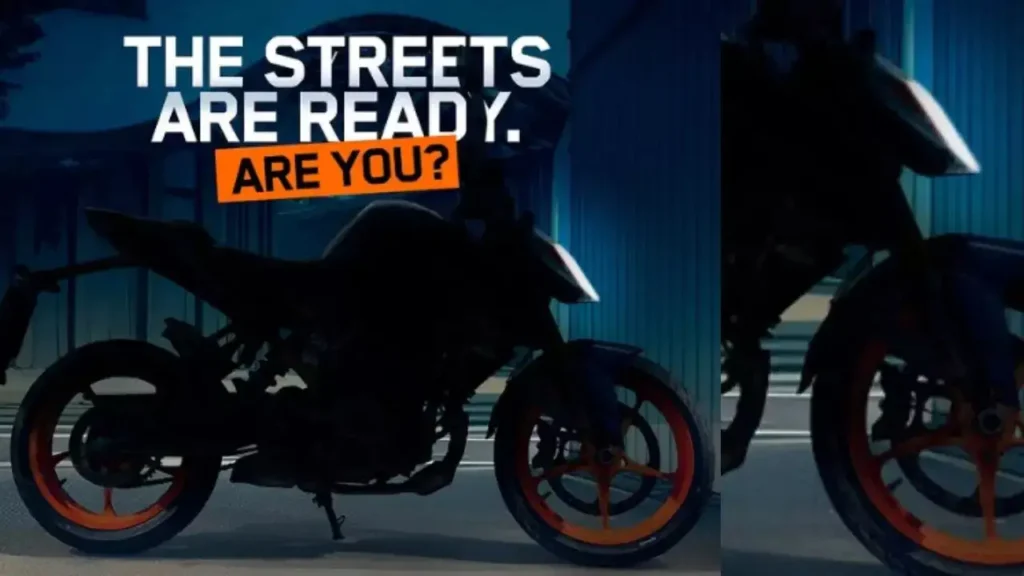 KTM 160 Duke India tease