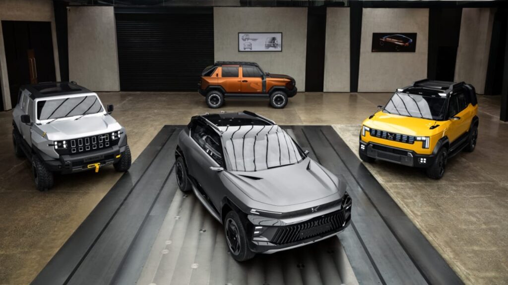 Mahindra Vision SUV lineup